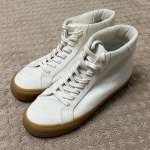 Madewell White Canvas High-Tops